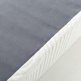 ZINUS Quick Lock Metal Smart Box Spring, 4 Inch Mattress Foundation, Strong Metal Structure, Easy Assembly, King, White Zinus