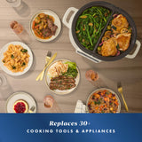 Crock-Pot MultiMeal Multicooker and Programmable Slow Cooker with Bake Function, Oat Milk Crock-Pot