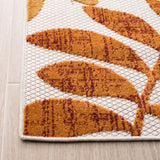 SAFAVIEH Washable Rug Outdoor Cabana Collection - 8' x 10', Cream & Red, Non-Shedding & Easy to Clean, Ideal for Patio, Backyard, Mudroom (CBN814A) SAFAVIEH