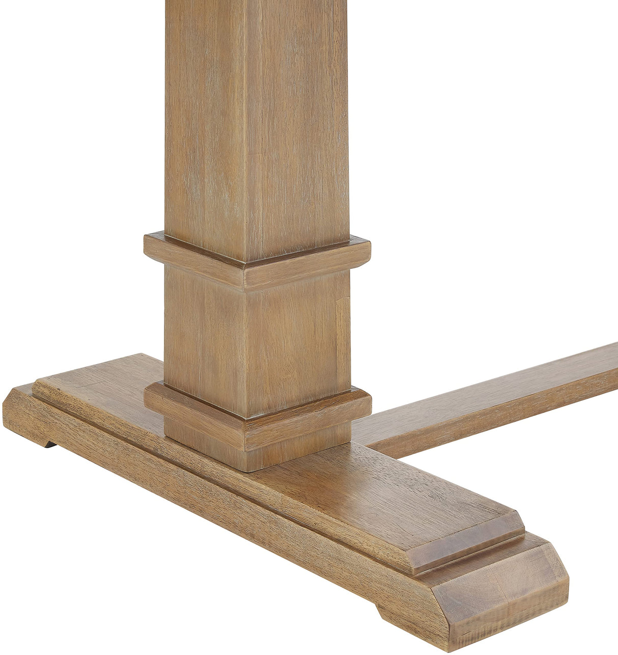 Crosley Furniture Joanna Modern Farmhouse Wood Dining Table, Rustic Brown Crosley Furniture