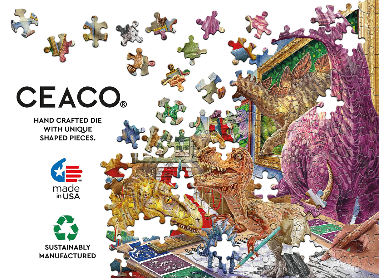 Ceaco - Steve Sundram - Museum Mayhem - 2000 Piece Jigsaw Puzzle Ceaco