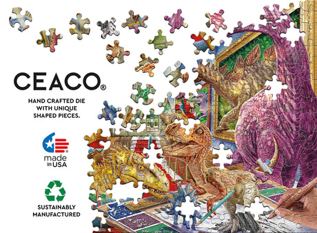 Ceaco - Steve Sundram - Museum Mayhem - 2000 Piece Jigsaw Puzzle Ceaco