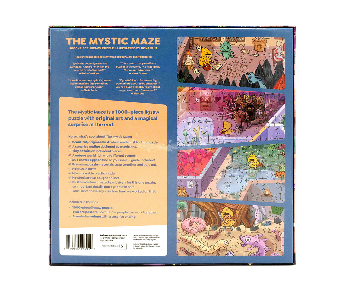 The Mystic Maze • 1000-Piece Jigsaw Puzzle from The Magic Puzzle Company • Series One Magic Puzzle Company