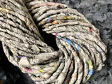 KNITSILK Recycled Newspaper Yarn - Magical Chunky, Basket Weaving, Altered & Mixed Media Projects, Fibre Art(Pack of 1) Knitsilk
