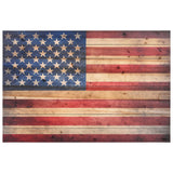 Empire Art Direct American Flag Digital Print on Solid Wood Wall Art, 30" x 45" x 1.5", Ready to Hang Empire Art Direct