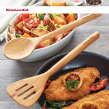 KitchenAid Bamboo Turner and Spoon Set, 2-Piece KitchenAid