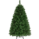 Yaheetech 4.5ft Premium Spruce Hinged Artificial Full Christmas Tree with 320 Branch Tips Holiday Xmas Tree with Metal Hinges and Foldable Base for Home Party Office Decoration Yaheetech