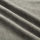 Utilbery 79 inch Modern Classic Upholstered Loveseat Sofa, Gray Linen Fabric, Rolled Arms, Plush Cushions, Living Room Furniture Utilbery