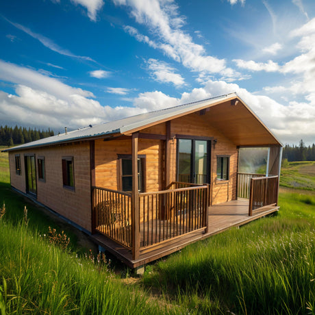 Prefab Tiny Homes for Sale – Extendable 20ft/40ft Modular Container House with 2-5 Bedrooms, Fully Equipped Kitchen & Bathroom | Foldable, Expandable, and Customizable Tiny Homes for Adults Generic