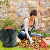 29.5-Gallon Pop Up Outdoor Garbage Can - Collapsible Trash Can for Parties, Yard Waste, or Laundry - Camping Accessories by Wakeman Wakeman