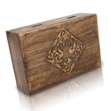 Great Birthday Gift Handmade Decorative Wooden Jewelry Box Tree Of Life Carving Jewelry Organizer Keepsake Box Treasure Chest Trinket Holder Watch Box Storage Lock Box 8 x 5 Inch Housewarming Gift The Great Indian Bazaar