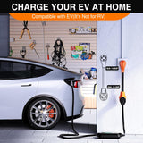 Nilight EV Dryer Charger Adapter Cord 50 Amp to 30 Amp 4 Prong Pure Copper 125V/250V Outlet to EV Dryer Plug Conversion Heavy Duty 10 Gauge Wire 14-50P to 14-30R 50M/30F Nilight