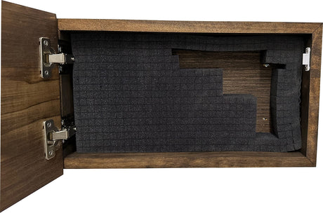 Bellewood Designs Hidden Gun Storage, Personalized Concealment Shelf with Family Name, Last Name and Established Date (Provincial) Bellewood Designs
