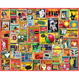 White Mountain Slang We Used Jigsaw Puzzles 1000 Pieces for Adults Children Grandparents Fun Collage Puzzles for Family White Mountain