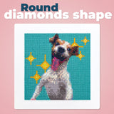 LuwoArte 6 Pack Diamond Painting Kits for Adults – Featuring Meme Doggies and Cute Dogs – Full Drill DIY Paint Gem Art for Adults – Brilliant 5D Diamond Painting Kit–Relaxing Craft for Home Wall Décor LuwoArte