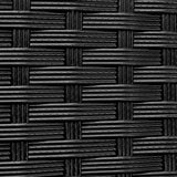 Topeakmart Outdoor Wicker Bar Table and Chairs Set, 7-Piece Patio Rattan Dining Furniture Set with Acacia Wood Tabletop, 6 Removable Cushions, Rain Cover, Black/Beige Topeakmart