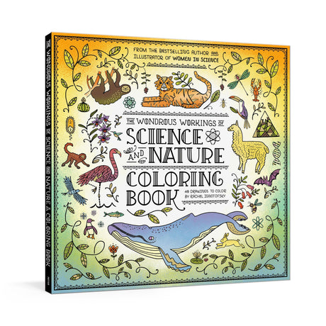 The Wondrous Workings of Science and Nature Coloring Book: 40 Line Drawings to Color Clarkson Potter