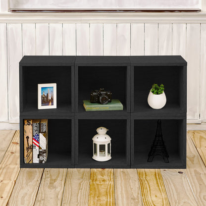 Way Basics Cube Storage - Closet Organizer Stackable Cubby Shelf (Tool-free Assembly)