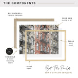 MCS Frame for Puzzles, Natural, 20 x 27 in or smaller MCS