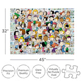 Aquarius Peanuts Cast Puzzle (3000 Piece Jigsaw Puzzle) - Officially Licensed Peanuts Merchandise & Collectibles - Glare Free - Precision Fit - 32 x 45 Inches AQUARIUS