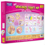 Imagimake Unicorn Craft Kit | 20+ Mess Free Activities | Bracelet Making Kit, Magnetic Board Princess Dress Up, Unicorn Stickers and More | 5,6,7,8 Year Old Girl Birthday Gift | Crafts for Girls 8-12 Imagimake
