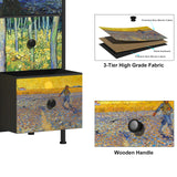 EXOTICA Dresser for Bedroom with 12 Drawers Tall Dresser & Chest of Drawers Fabric Dressers Storage Tower for Living Room Closet Hallway with Wooden Top and Metal Frame EXOTICA