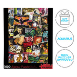AQUARIUS Hammer Classic Horror Movies Collage (1000 Piece Jigsaw Puzzle) - Glare Free - Precision Fit - Virtually No Puzzle Dust - Officially Licensed Hammer Merchandise & Collectibles - 20x28 Inches AQUARIUS