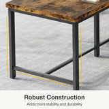 Tribesigns 78.7 Inch Extra Long Computer Desk for 2 Person, Double Long Desk Workstation, Dual Monitor Workstation for Home Office Tribesigns