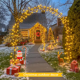 JMEXSUSS 66ft 200 LED Christmas Lights Outdoor, Warm White Christmas Tree Lights Indoor Plug in, 8 Modes Twinkle Christmas String Lights for Tree Outside Bedroom Wedding Party Ceiling Home Decorations JMEXSUSS