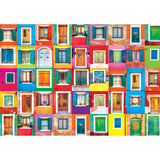 RoseArt - Kodak Premium - Colorful Windows and Doors of Burano - 1500 Piece Jigsaw Puzzle for Adults KODAK PREMIUM PUZZLES