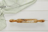 Naturally Med - Olive Wood Rolling Pin - 15.5 inch Naturally Med