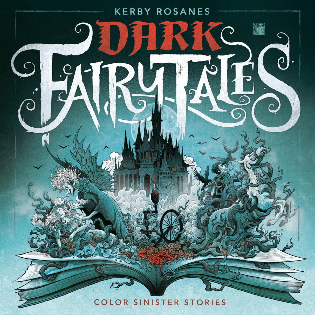Dark Fairy Tales: Color Sinister Stories WoodArtSupply