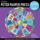 Zodiac 1000-Piece Round Jigsaw Puzzle PETER PAUPER PRESS