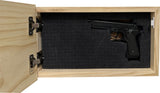 Bellewood Designs Dont Tread On Me American Flag Wall-Mounted Secure Gun Cabinets & Safes (Distressed) Bellewood Designs