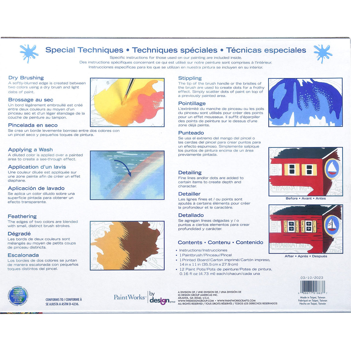 Dimensions Sunflower on Blue Paint by Number Kit for Adults and Kids, 14" x 11", Multicolor Dimensions