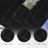 Lavievert 1500 Piece Jigsaw Puzzle Mat Roll Up with Unique Auxiliary Line Design, Portable Puzzle Board for Adults & Kids, Non-Slip Puzzle Keeper Storage Saver for 1500 1000 500 Piece Puzzles LAVIEVERT