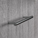 Bestar Nebula 65W Queen Murphy Bed in Bark Gray, Sleeping Arrangement for Multipurpose Room Bestar