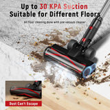 Cordless Vacuum Cleaner, 30Kpa Home Stick Vacuum, Smart Display & 1.5L Dust Cup, 55mins Max Runtime, Rechargeable Lightweight Handheld Vavuum for Pet Hair/Carpet/Hardwood Floor/Car Curvymoontech