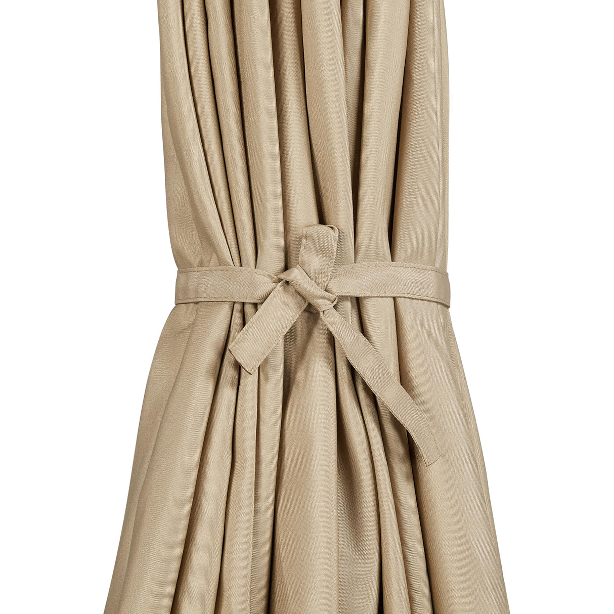 Yaheetech Outdoor Patio Umbrella, 7.5ft Table Market Umbrella with Push Button Tilt and Crank & Sturdy Ribs UV Protection for Garden, Deck, Backyard, Pool, Tan Yaheetech