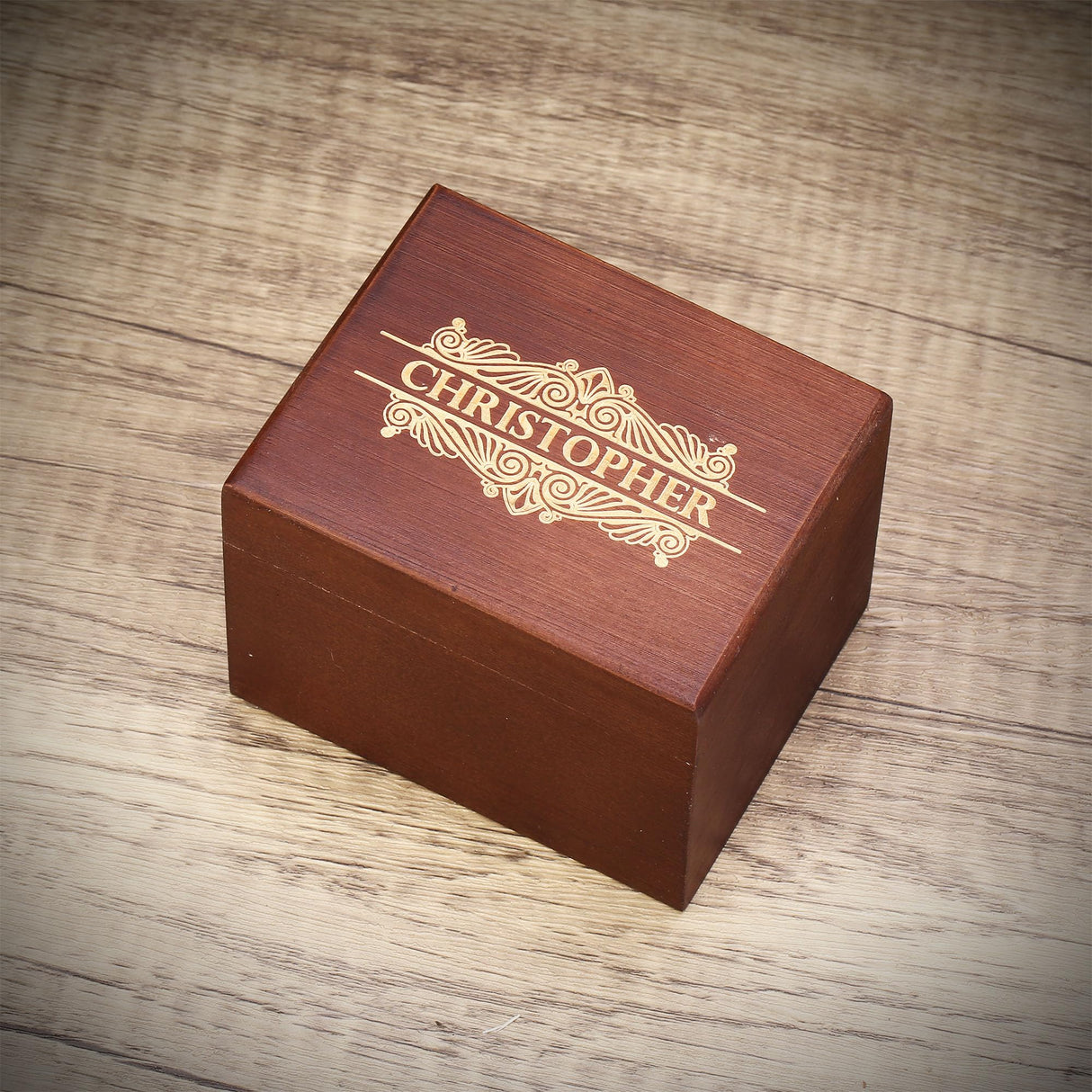 Awerise Personalized Engraved Wood Watch Box for Men, Custom Watch Case, Watch Organizer, Groomsman Gifts Awerise