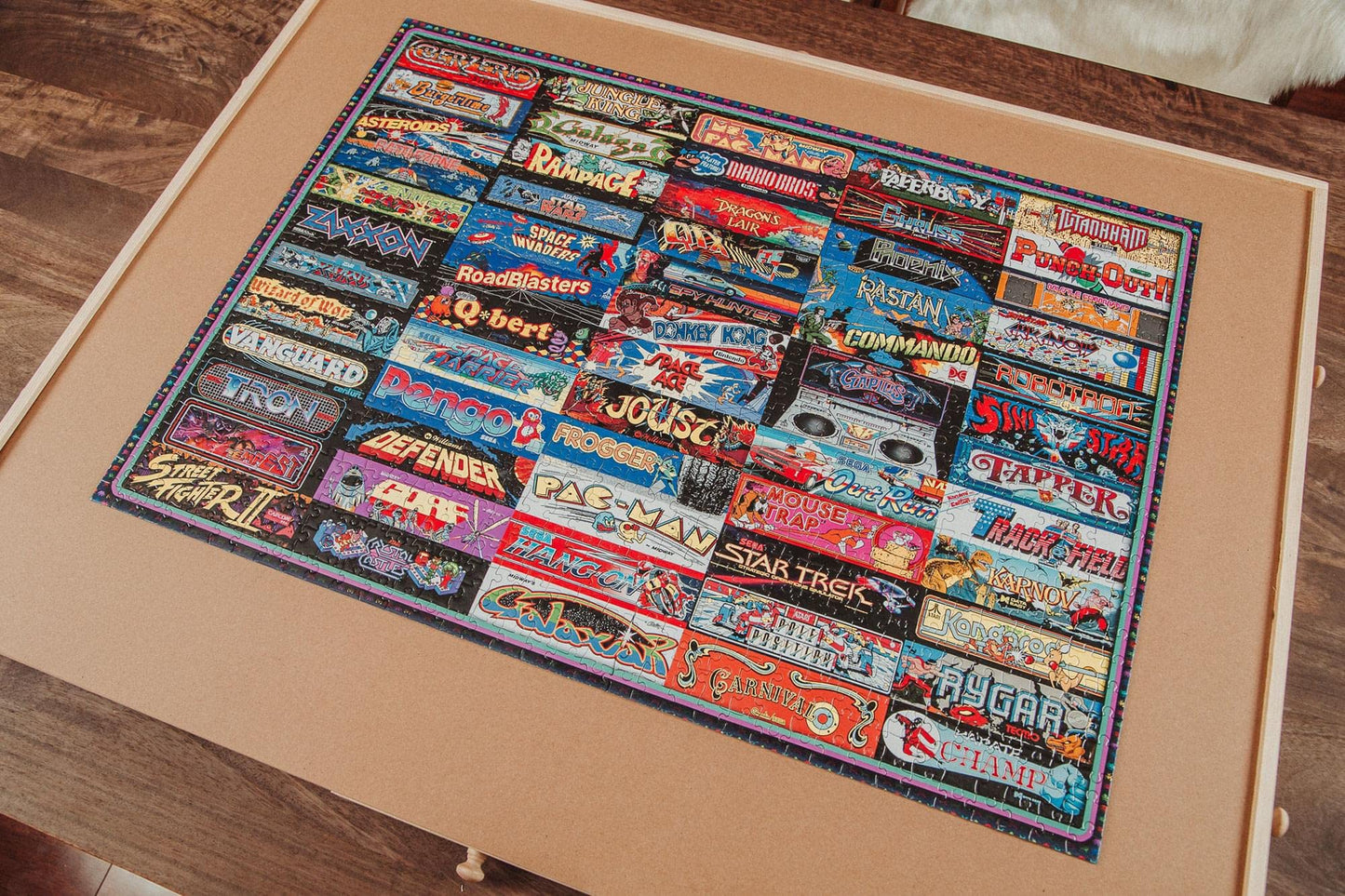 Arcadeageddon! Retro Arcade Game Collage Puzzle for Adults and Kids | Difficult 1000 Piece Jigsaw Puzzle, '80s Toys & Games | Interactive Brain Teaser, Fun Quarantine Gifts | 28 x 20 Inches