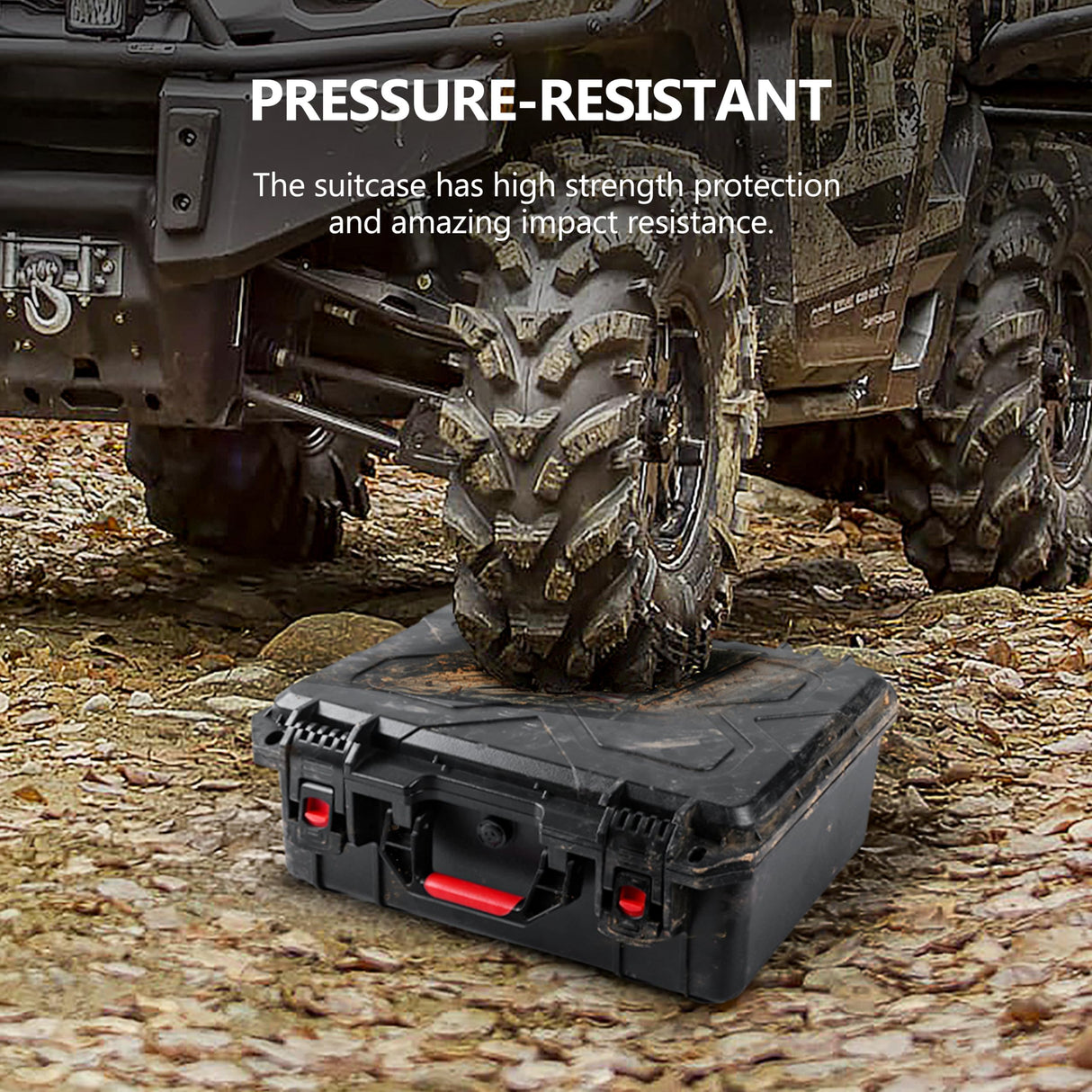 Kinghardcase Gun Cases for Handguns, 5 Pistol Case & 21 Magazine Pre-Cut Multiple Pistols Shockproof Waterproof Hard Pistol Cases with Desiccant TSA Approved Firearm Travel Case Kinghardcase