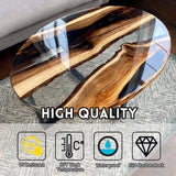 Deep Pour Epoxy Resin, 1.5 Gallon 2-4" Pour Depths Epoxy Resin Kit Crystal Clear High-Gloss No Bubble Self Leveling for DIY Molds Wood River Table Flower Preservation Top Mold Crafts Mix 2:1 Ratio Myqiuf