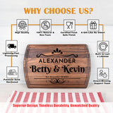 Personalized Cutting Board - Custom Engraved Charcuterie Boards - Gift For Wedding, Bridal Shower, Engagement, Anniversary, Mother's Day, Father's Day - Best Gift Idea For Couples - Hand Made in USA FastNGift