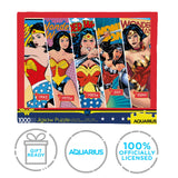 AQUARIUS DC Wonder Woman Puzzle (1000 Piece Jigsaw Puzzle) - Officially Licensed DC Comics Merchandise & Collectibles - Glare Free - Precision Fit - 20 x 28 Inches AQUARIUS