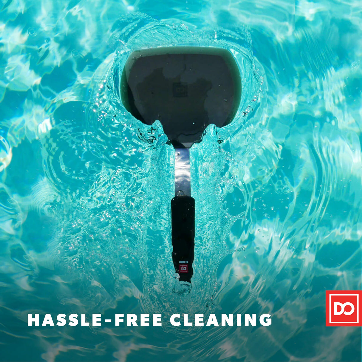 Silicone Turner Pancake Spatula - Nonstick Cookware Safe 600°F Heat-Resistant Flexible & Thin Cooking Flipper for Eggs - Reinforced Stainless Steel Core - BPA Free & Dishwasher Safe by DI ORO di Oro Living