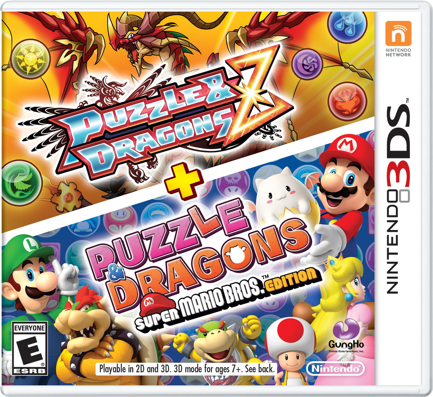 Puzzle & Dragons Z + Puzzle & Dragons Super Mario Bros. - Nintendo 3DS