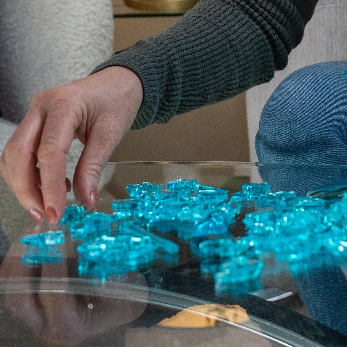 BePuzzled, Eagle Deluxe Original 3D Crystal Puzzle, Dimensional Brainteasers for Puzzlers and Collectors Ages 12 and Up Bepuzzled