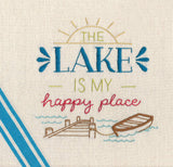 Stitcher's Revolution Lake Life Stitcher~'s Revolution Iron on transfers for Embroidery, White Aunt Martha's