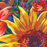 Dimensions Sunflower on Blue Paint by Number Kit for Adults and Kids, 14" x 11", Multicolor Dimensions